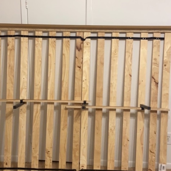 Ashely furniture Queen size LED light up bed frame - Picture 5 of 5